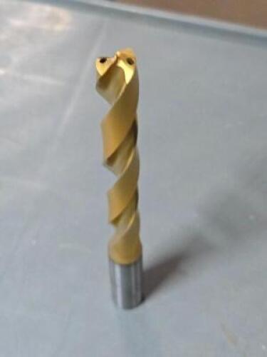 DESCRIPTION: (1) SOLID CARBIDE TAPER LENGTH DRILL BIT BRAND/MODEL: KENNAMETAL 4101789 SIZE: 12.5mm RETAIL$: $507.50 QTY: 1