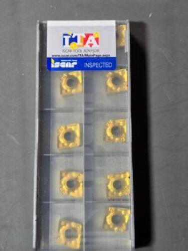 DESCRIPTION: (50) CARBIDE TURNING INSERTS BRAND/MODEL: ISCAR CNMX 342-M3PW IC520N RETAIL$: $755.00 QTY: 50