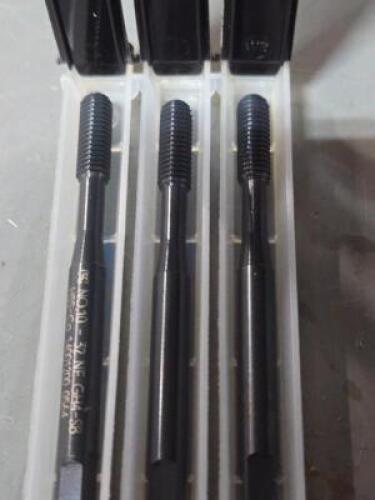 DESCRIPTION: (6) COBALT THREAD FORMING TAPS BRAND/MODEL: OSG 1400120001 SIZE: #10-32 RETAIL$: $89.04 QTY: 6