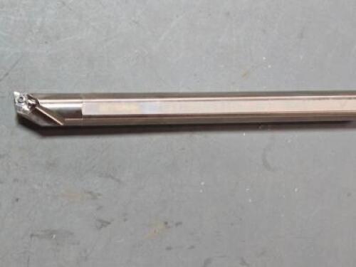 DESCRIPTION: (1) INDEXABLE BORING BAR BRAND/MODEL: ISCAR A16Q SDXNL-07 SIZE: 20mm RETAIL$: $227.00 QTY: 1