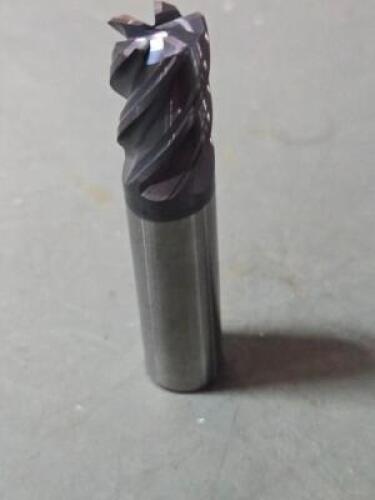 DESCRIPTION: (1) CARBIDE CORNER RADIUS END MILL BRAND/MODEL: ACCUPRO 70211545 SIZE: 1/2" DIA 1-1/4" LOC 0.0100" RAD RETAIL$: $66.65 QTY: 1