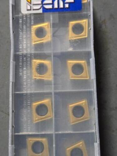 DESCRIPTION: (20) CERMET TURNING INSERTS BRAND/MODEL: ISCAR CCMT 3-1 IC520N RETAIL$: $312.00 QTY: 20