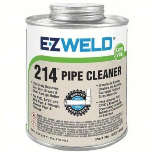 DESCRIPTION: (2) PIPE CLEANER BRAND/MODEL: EZ WELD 214 #5E524 SIZE: 16 FL OZ RETAIL$: $6.91 EA QTY: 2