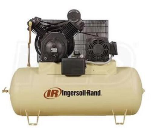DESCRIPTION: (1) 2-STAGE AIR COMPRESSOR BRAND/MODEL: INGERSOL RAND/7100E15X2 INFORMATION: 3PH, 15HP, 60HZ, 175 MAX PSI SIZE: 120 GALLON RETAIL$: $5,99