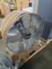 DESCRIPTION: (1) BELT DRIVE SUSPENSION BLOWER BRAND/MODEL: MAXESS/MAXSB 42-B INFORMATION: 18,200 CFM, 1HP, 720 RPM SIZE: 42" BLADE DIAMETER RETAIL$: $ - 2