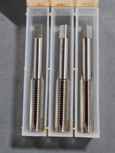 DESCRIPTION: (8) HSS PLUG TAP BRAND/MODEL: CW ROD QP08498` SIZE: 7/16-20 RETAIL$: $296.24 QTY: 8