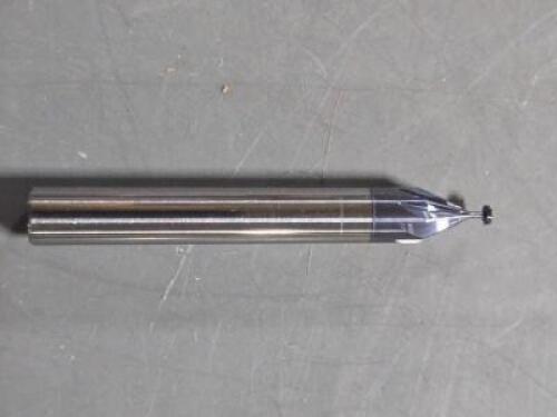 DESCRIPTION: (4) CARBIDE COOLANT THRU KESEAT CUTTERS BRAND/MODEL: MITGI R03-680 SIZE: .140 DIA QTY: 4