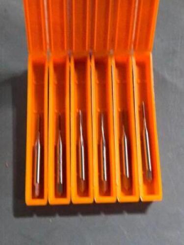 DESCRIPTION: (6) HSS STRAIGHT FLUTE TAP BRAND/MODEL: HERTEL 07677370 SIZE: #0-80 RETAIL$: $92.34 QTY: 6