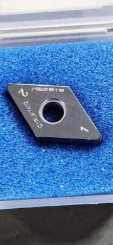 DESCRIPTION: (12) PVD COATED TURNING INSERTS BRAND/MODEL: NORTHAMERICAN TOOL DNGA432 80425MT RETAIL$: $111.84 PER INSERT QTY: 12