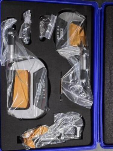 DESCRIPTION: (1) HIGH PRECISION OUTSIDE MICROMETER SET BRAND/MODEL: FOWLER 52-229-213 SIZE: 0-3" RETAIL$: $262.24 QTY: 1