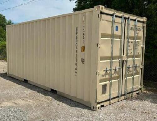 DESCRIPTION: 2024 SHIPPING CONTAINER SIZE: 20'X8'X9'4" QTY: 1