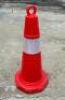 DESCRIPTION: (20) SMALL PLASTIC TRAFFIC CONES QTY: 20