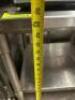 24" STAINLESS STEEL EQUIPMENT STAND WITH STAINLESS UNDERSHELF - 4