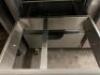 48" 2-DRAWER 1-DOOR SANDWICH PREP TABLE WITH DOUBLE RISER SHELF - 3