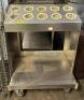 STAINLESS FLATWARE CART