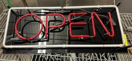 NEON OPEN SIGN
