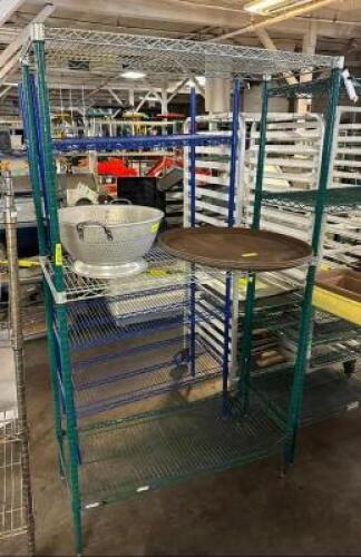 3-TIER WIRE SHELVING UNIT