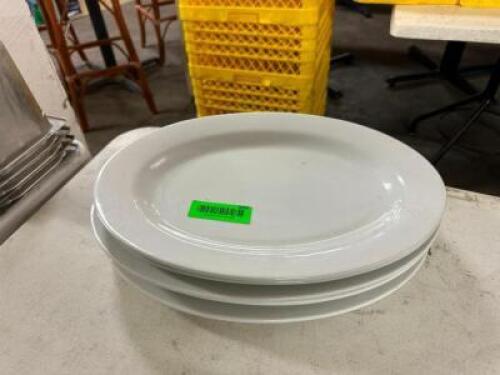(6) CHINA PLATTERS