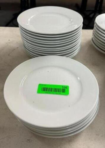 (18) 7.5" CHINA PLATES