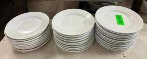 (30) 7" CHINA PLATES