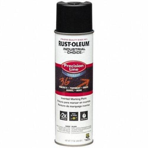 DESCRIPTION: (6) LINE MARKING PAINT BRAND/MODEL: RUST-OLEUM #10Z860 INFORMATION: BLACK RETAIL$: $7.05 EA SIZE: 17 OZ QTY: 6