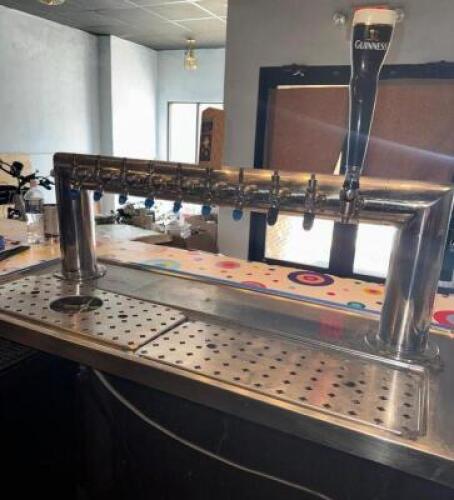 10 FAUCET STAINLESS STEEL BEER TAP SYSTEM