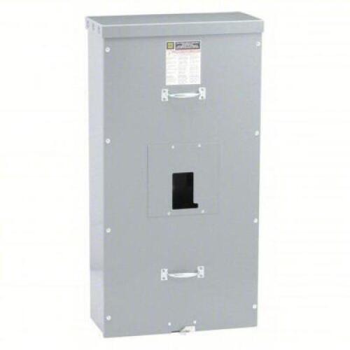 DESCRIPTION: (1) CIRCUIT BREAKER ENCLOSURE BRAND/MODEL: SQUARE D #M800S INFORMATION: GRAY, STEEL, 800A, 240 V, 50/60 HZ SIZE: 21 x 9-3/4 x 40-3/8 RETA