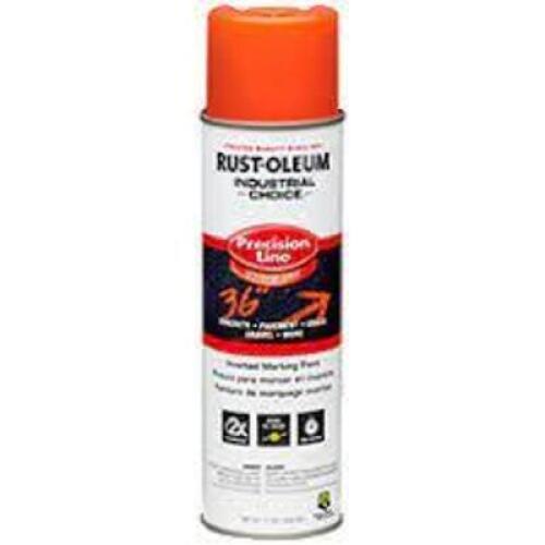 DESCRIPTION: (6) INVERTED SOLVENT BASED MARKING PAINT BRAND/MODEL: RUST-OLEUM #203026 INFORMATION: ORANGE RETAIL$: $17.75 EA SIZE: 17 OZ QTY: 6