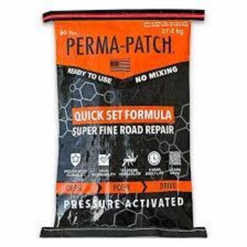 DESCRIPTION: (7) BAGS OF COLD PATCH BRAND/MODEL: PERMA-PATCH #3ZC17 INFORMATION: BLACK, PP-60-C, LIMESTONE ASPHALT MIX, BAG, NO VOC SIZE: 60 LB RETAIL