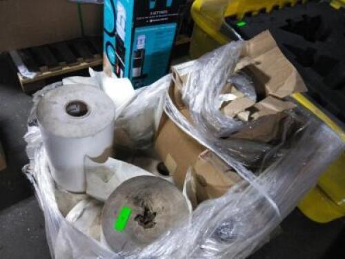 DESCRIPTION: (1) PALLET OF MISC ROLLS OF PAPER BRAND/MODEL: 114-54RL SIZE: 14X862 QTY: 1