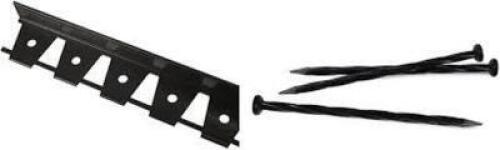 DESCRIPTION: (10) PIECES OF HEAVY DUTY FLEXIBLE PAVER EDGING BRAND/MODEL: DIMEX #1262-60C INFORMATION: PLASTIC, BLACK SIZE: 6' EA RETAIL$: $88.80 TOTA