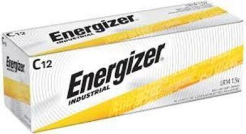 DESCRIPTION: (5) PACKS OF (12) EVEREADY BATTERIES BRAND/MODEL: ENERGIZER #38W367 INFORMATION: ALKALINE, 1.5V DC SIZE: C RETAIL$: $14.66 EA QTY: 5