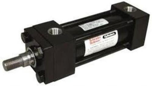 DESCRIPTION: (1) DOUBLE ACTING NFPA TIE ROD CYLINDER BRAND/MODEL: SCHRADER BELLOWS #86157203 INFORMATION: 3/4-16 ROD THREAD, 11-1/8" OAL, PREPARED FOR