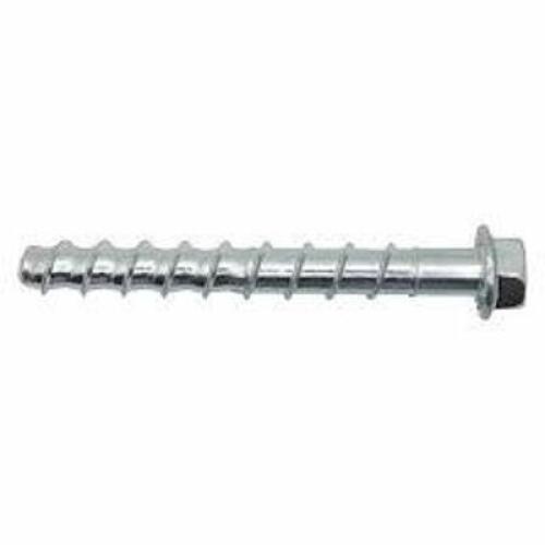 DESCRIPTION: (2) CASE OF (50) SCREW ANCHOR BRAND/MODEL: DEWALT #411D49 INFORMATION: STEEL, ZINC PLATED, EXTERNAL HEX SIZE: 4" OVERALL LONG, 1/2" DIAME