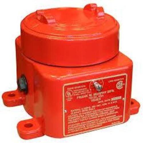 DESCRIPTION: (1) EXPLOSION PROOF SHOCK & VIBRATION SWITCH BRAND/MODEL: FW MURPHY #VS2EX INFORMATION: 5 AMPS, 480 VAC RETAIL$: $316.99 EA QTY: 1