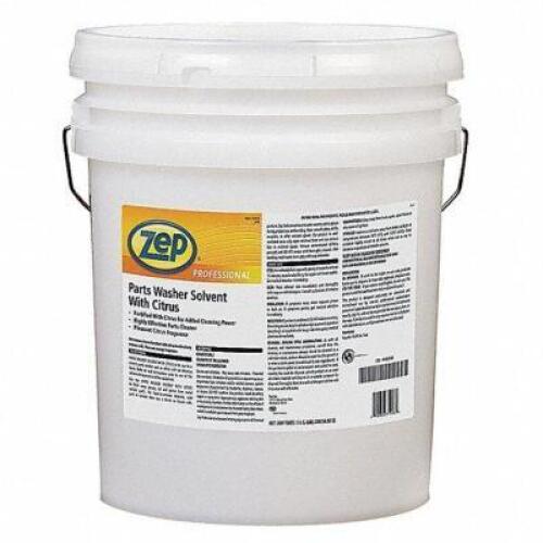 DESCRIPTION: (1) PARTS WASHER SOLVENT BRAND/MODEL: ZEP PROFESSIONAL #4UZE8 INFORMATION: CITRUS RETAIL$: $164.59 SIZE: 5 GALLON QTY: 1