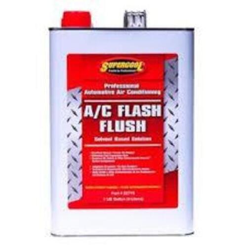 DESCRIPTION: (1) AC FLUSH BRAND/MODEL: SUPERCOOL #12V182 SIZE: 1 GALLON RETAIL$: $81.73 EA QTY: 1