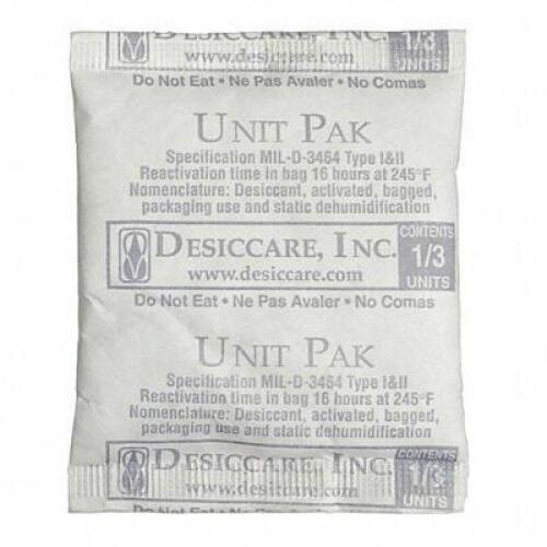 DESCRIPTION: (1) PACK OF (700) DESICCANT BAGS BRAND/MODEL: SCS #20RE40 RETAIL$: $112.34 SIZE: 700 2-1/8X2-1/2 QTY: 1