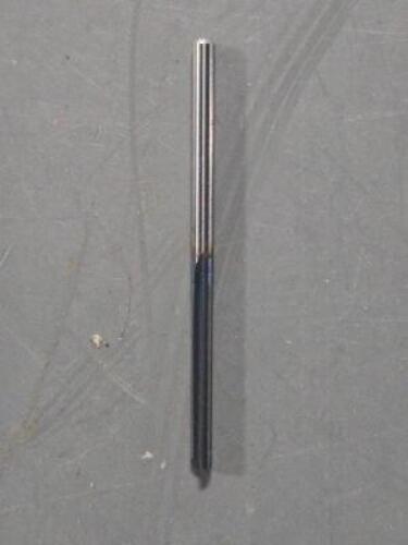DESCRIPTION: (4) CARBIDE SINLE FLUTE DRILL BRAND/MODEL: DESIGN RITE D43042/ALTIN SIZE: #43 DIA QTY: 4