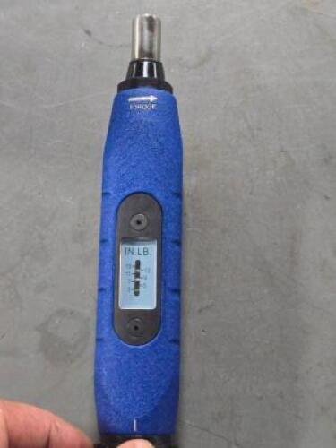 DESCRIPTION: (1) PECISION TORQUE SCREWDRIVER BRAND/MODEL: CDI 58WY92 SIZE: 1/4" DRIVE 3-5 IN LBS RETAIL$: $189.99 QTY: 1