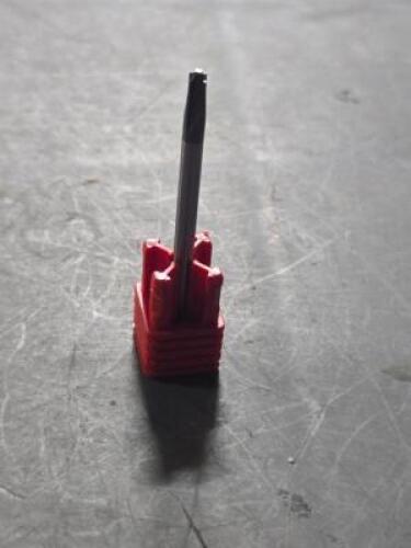 DESCRIPTION: (10) CARBIDE CORNER RADIUS END MILL BRAND/MODEL: MITGI S22-007-ALTIN SIZE: 0.450" D .010" RAD RETAIL$: $620.21 QTY: 10