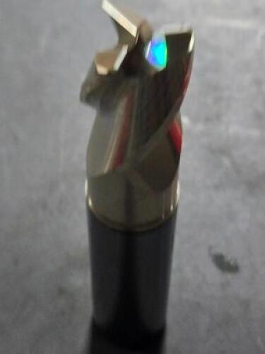 DESCRIPTION: (1) CARBIDE CORNER RADIUS END MILL BRAND/MODEL: ACCUPRO 48339378 SIZE: 1" DIA 1-1/4" LOC RETAIL$: $334.39 QTY: 1