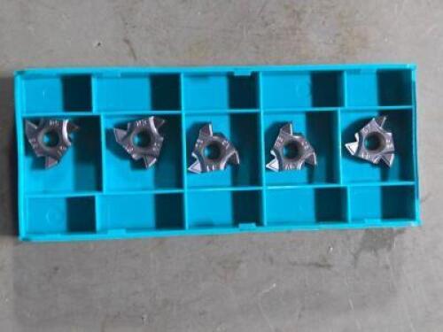 DESCRIPTION: (10) CARBIDE LAYDOWN THREADING INSERTS BRAND/MODEL: INGERSOLL 16ERMJAG60 RETAIL$: $222.00 QTY: 10