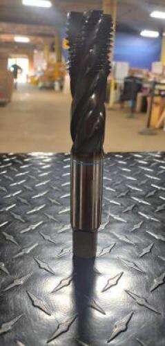 DESCRIPTION: (1) SPIRAL FLUTE MODIFIED BOTTOMING TAP BRAND/MODEL: YG1 11582583 RETAIL$: $48.64 SIZE: 1-1/4-8 GH3 QTY: 1
