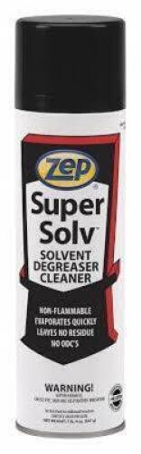 DESCRIPTION: (4) SUPER SOLV SOLVENT DEGREASER CLEANER BRAND/MODEL: ZEP SIZE: 20 OZ RETAIL$: $15.00 EA QTY: 4