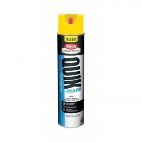 DESCRIPTION: (2) MARKING PAINT BRAND/MODEL: KRYLON INDUSTRIAL #38EL29 INFORMATION: YELLOW SIZE: 22 OZ RETAIL$: $15.20 EA QTY: 2