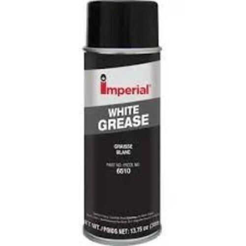 DESCRIPTION: (6) WHITE GREASE BRAND/MODEL: IMPERIAL #6510 SIZE: 13.75 OZ RETAIL$: 17.99 EA QTY: 6