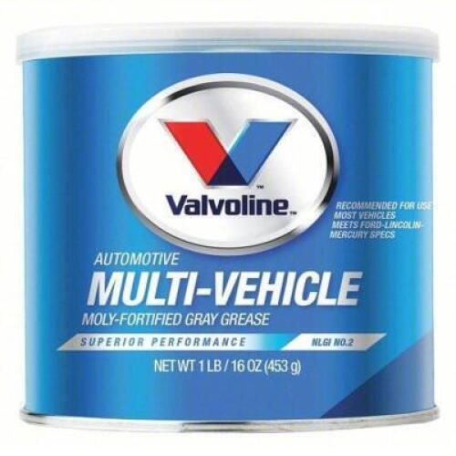DESCRIPTION: (6) MULTIPURPOSE GREASE BRAND/MODEL: VALVOLINE SIZE: 1 LB RETAIL$: $9.61 EA QTY: 6