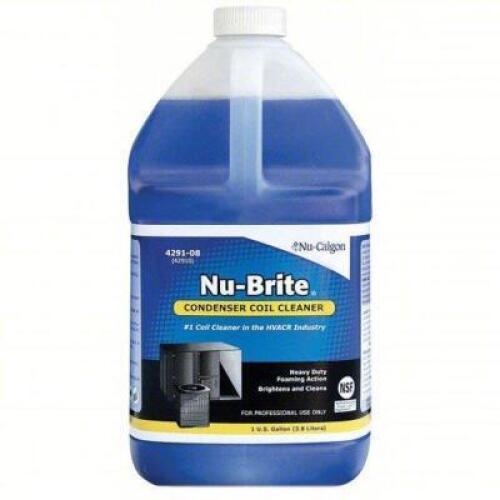 DESCRIPTION: (2) LIQUID CONDENSER CLEANER BRAND/MODEL: NU-CALGON #1ANG9 SIZE: 1 GALLON RETAIL$: $30.77 EA QTY: 2