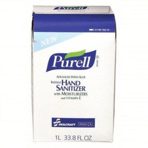 DESCRIPTION: (1) CASE OF (8) HAND SANITIZER BRAND/MODEL: ABILITY ONE PURELL #40KJ72 SIZE: 1000 ML RETAIL$: $218.79 EA QTY: 1